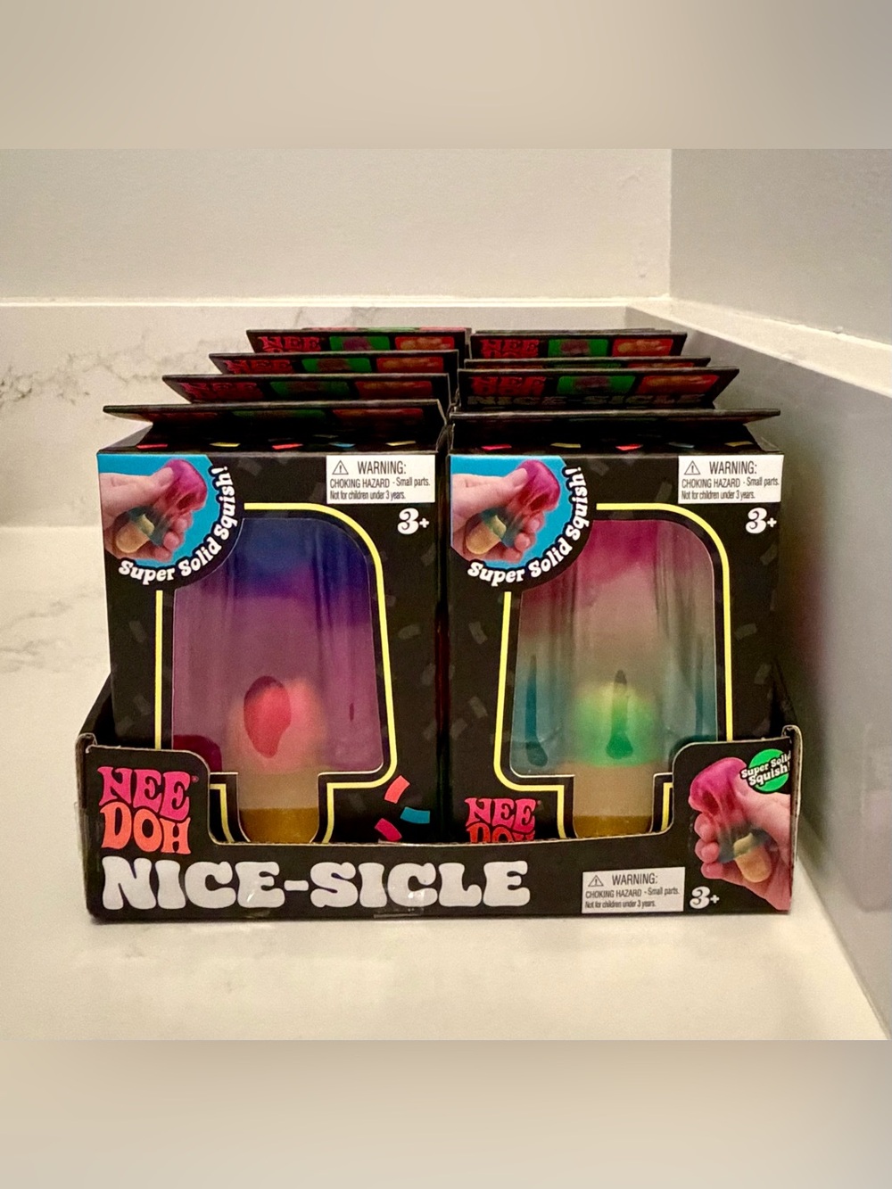 Schylling NeeDoh Nice-Sicle Case - Lot of 12